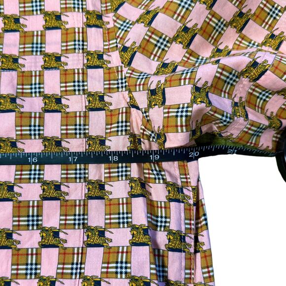 NWOT Burberry Addy Check Cotton Shirt Dress 👗 - Size 4 - Picture 5 of 10